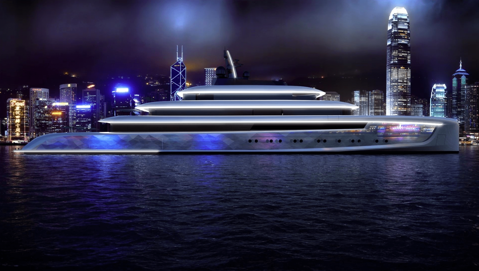 New renderings of revolutionary Moonstone project Yacht Harbour