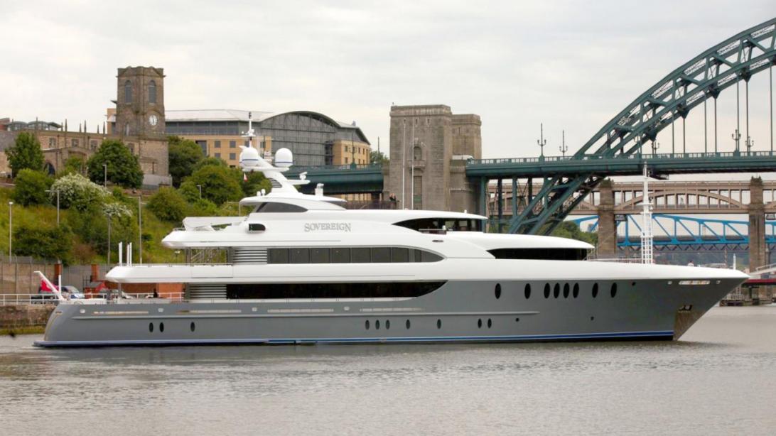 Motor yacht Sovereign Newcastle Marine Yacht Harbour