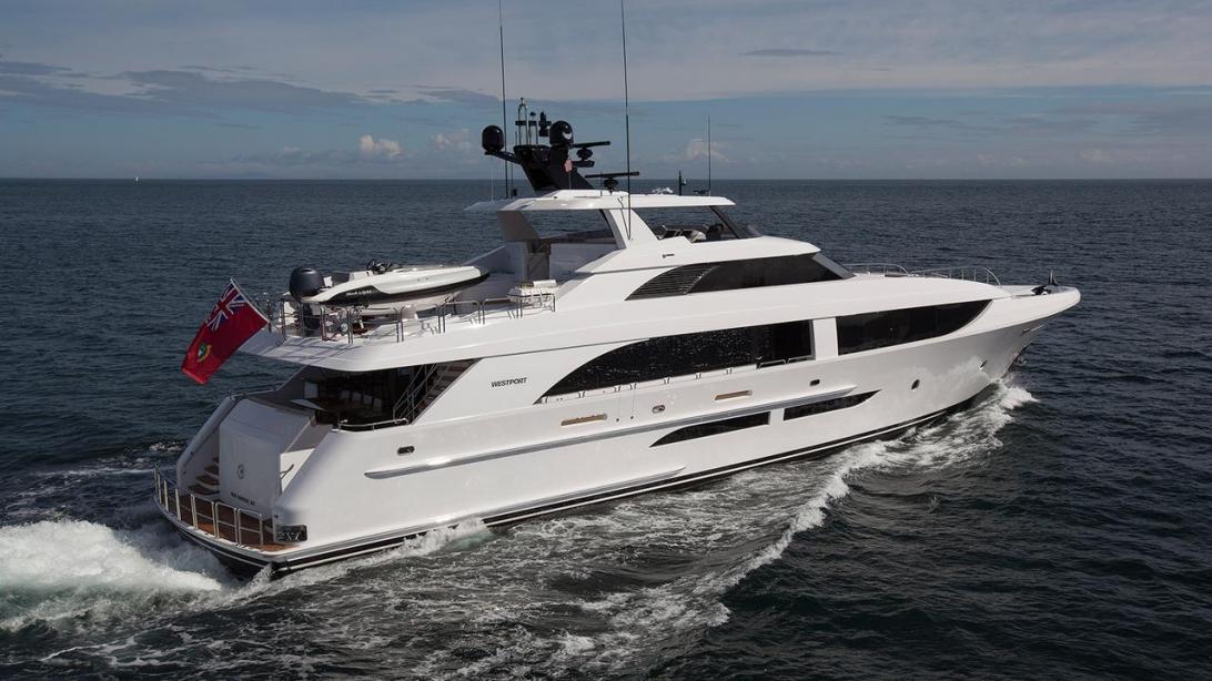 Motor yacht Black Gold Westport Yacht Harbour