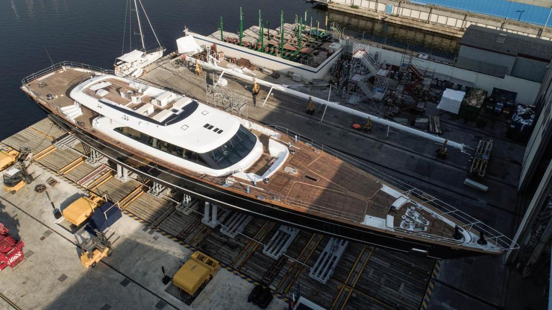 Sailing yacht Seven Perini Navi Yacht Harbour