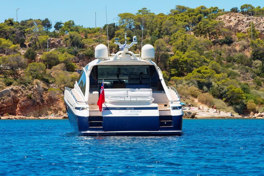 Motor yacht Slip Away Baia Yacht Harbour