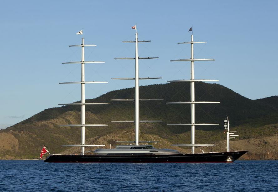 Sailing yacht Maltese Falcon Perini Navi Yacht Harbour