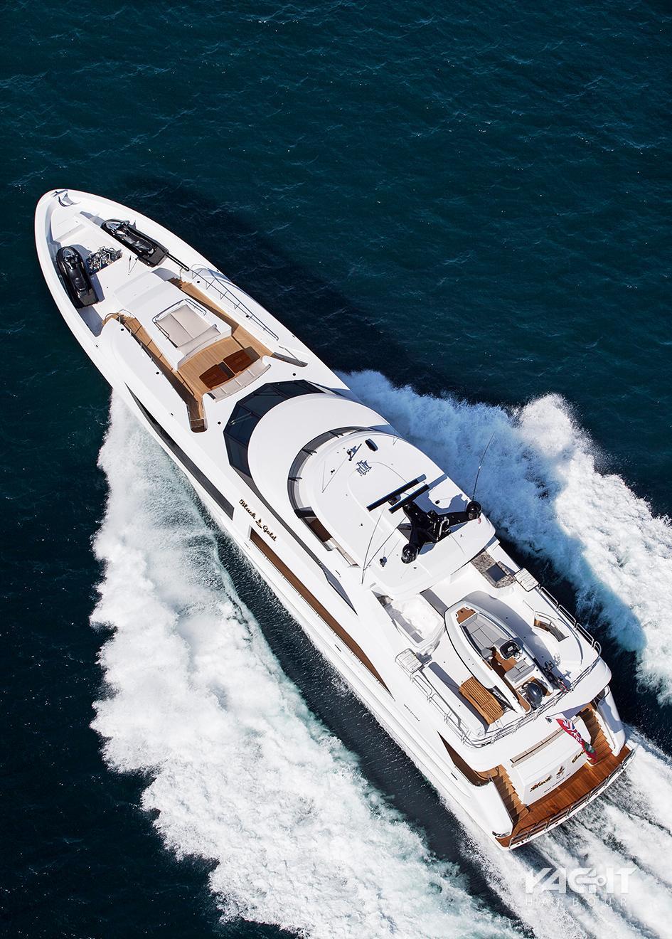 Motor yacht Black Gold Westport Yacht Harbour