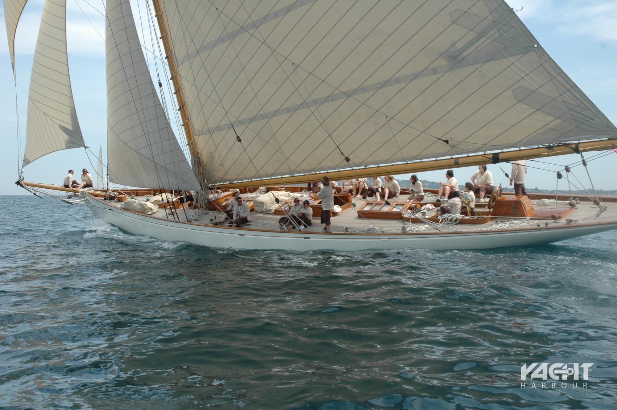 Sailing yacht Moonbeam IV William Fife & Sons Yacht Harbour