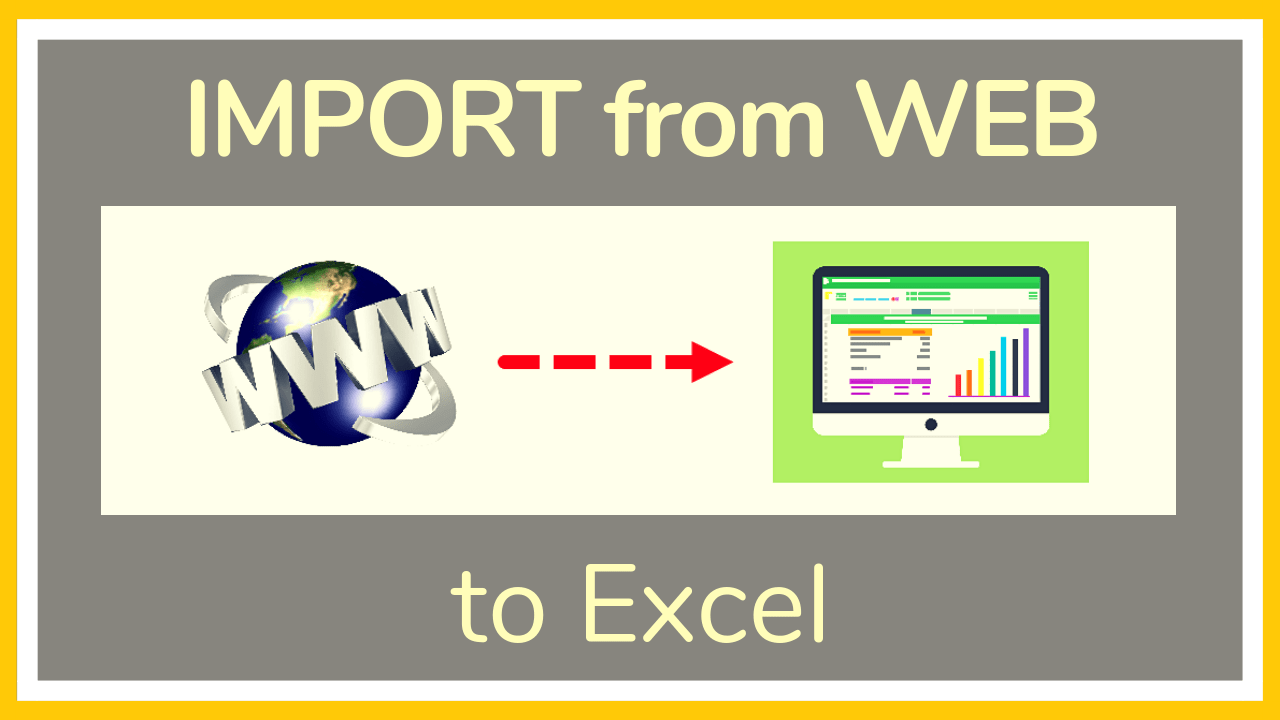 How to Pull Data From a Website Into Excel Tutorial