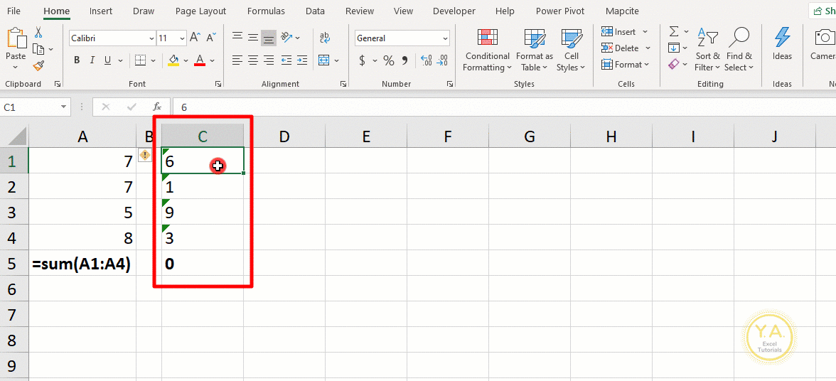 Reasons Why Excel Formulas Won’t Calculate & How to Fix (+ video tutorial)