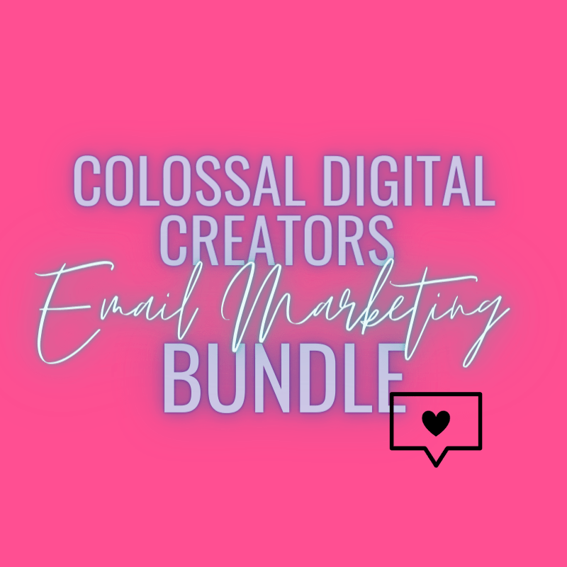 Colossal Digital Creators Email Marketing Bundle Yael Keon