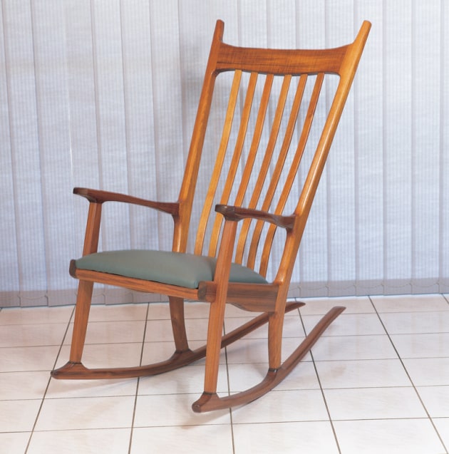 Maloof Style Rocker Australian Wood Review