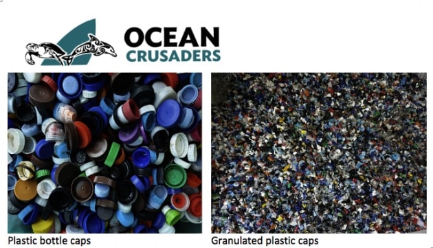 Ocean Crusaders are turning bottle caps into crab pot floats