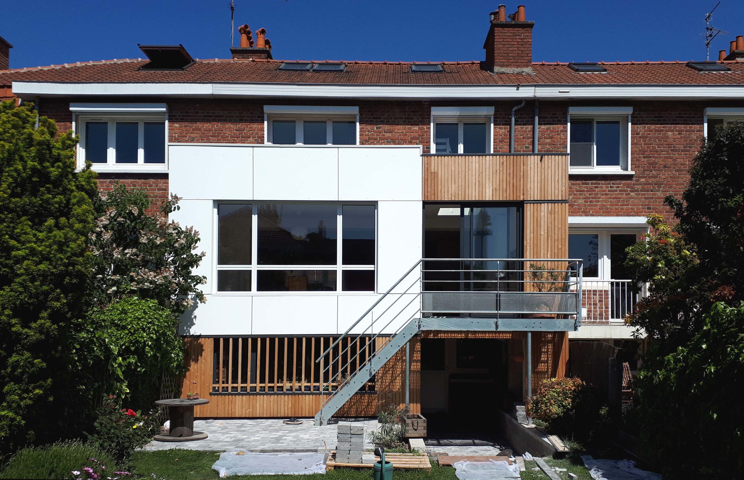 Extension d’une maison Belétage