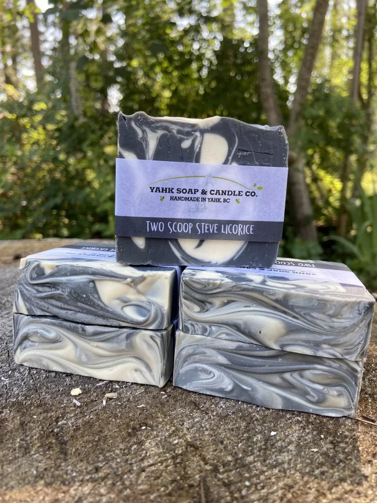 Two Scoop Steve Licorice Soap Yahk Soap & Candle Company