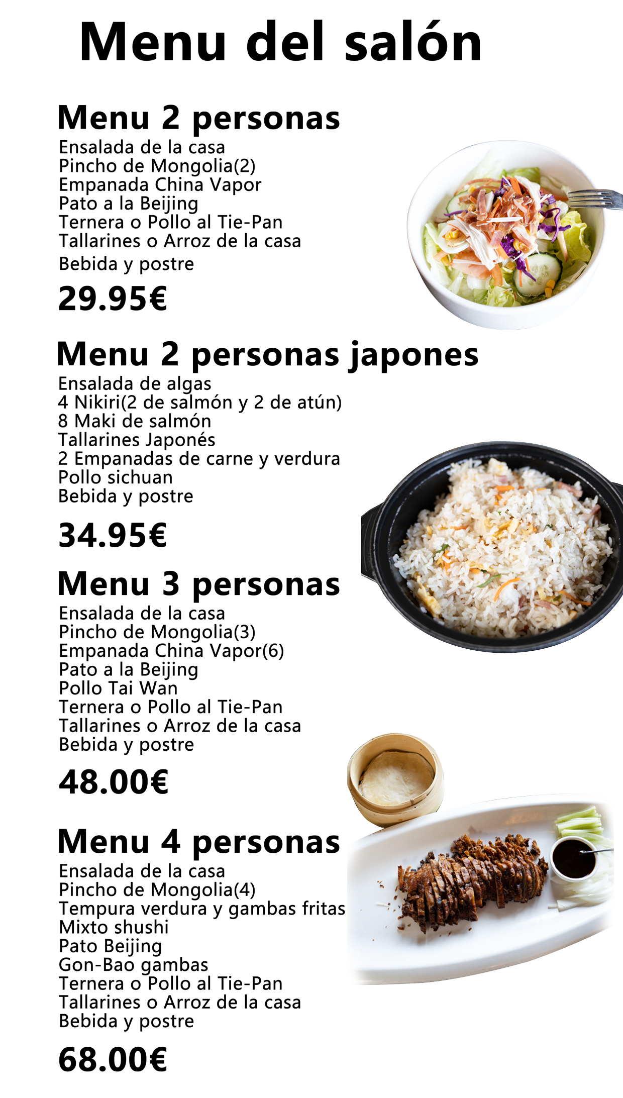 YAHO CENTRO Comida china en Alicante Restaurante chino en Alicante