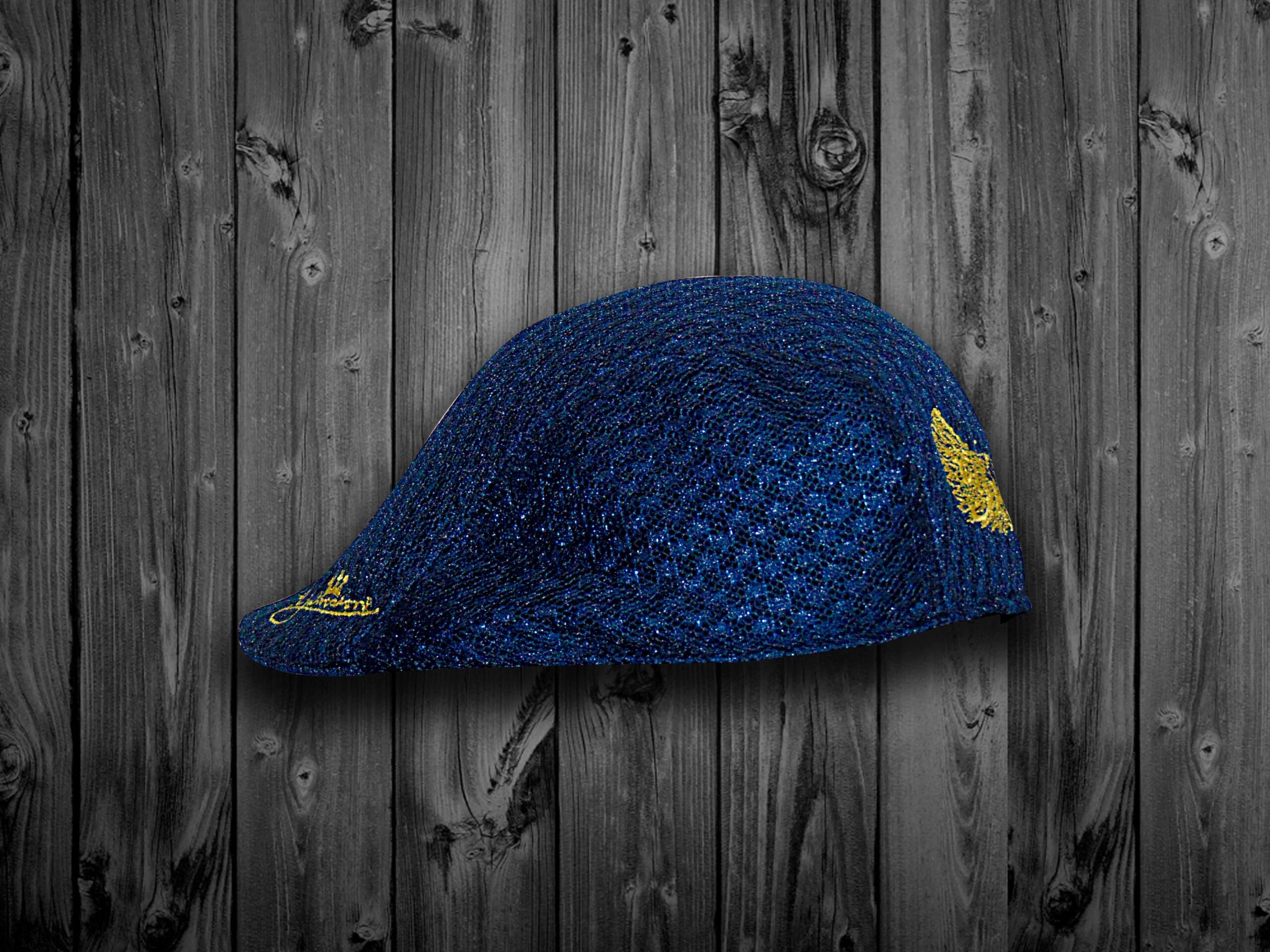 Mesh Dress Hat Navy Blue Kango Style YAHVISION