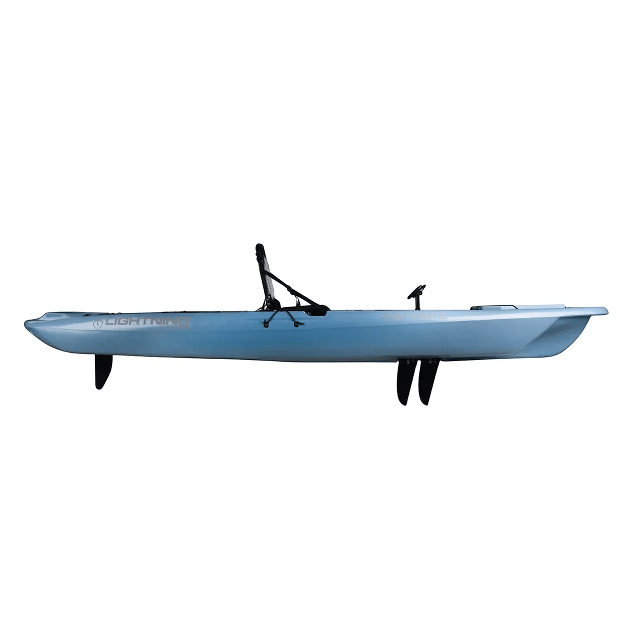 12"6" Lightning Strike HD Pedal Drive Fishing Kayak YAKWORKS Kayaks and Accessories