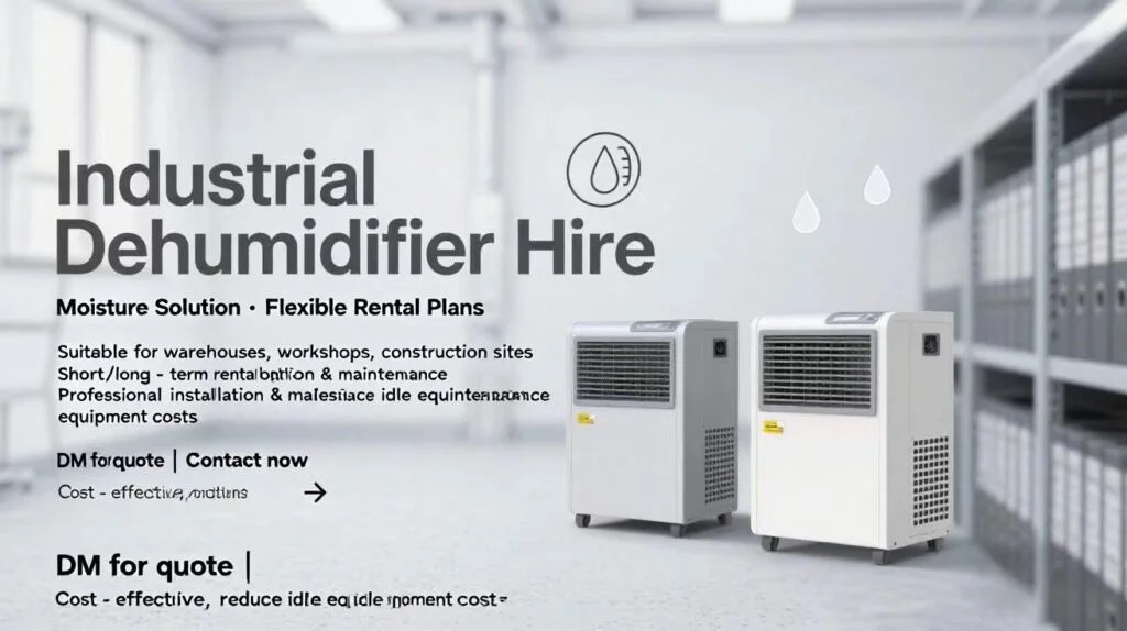 Industrial Dehumidifier Hire and Rental Services
