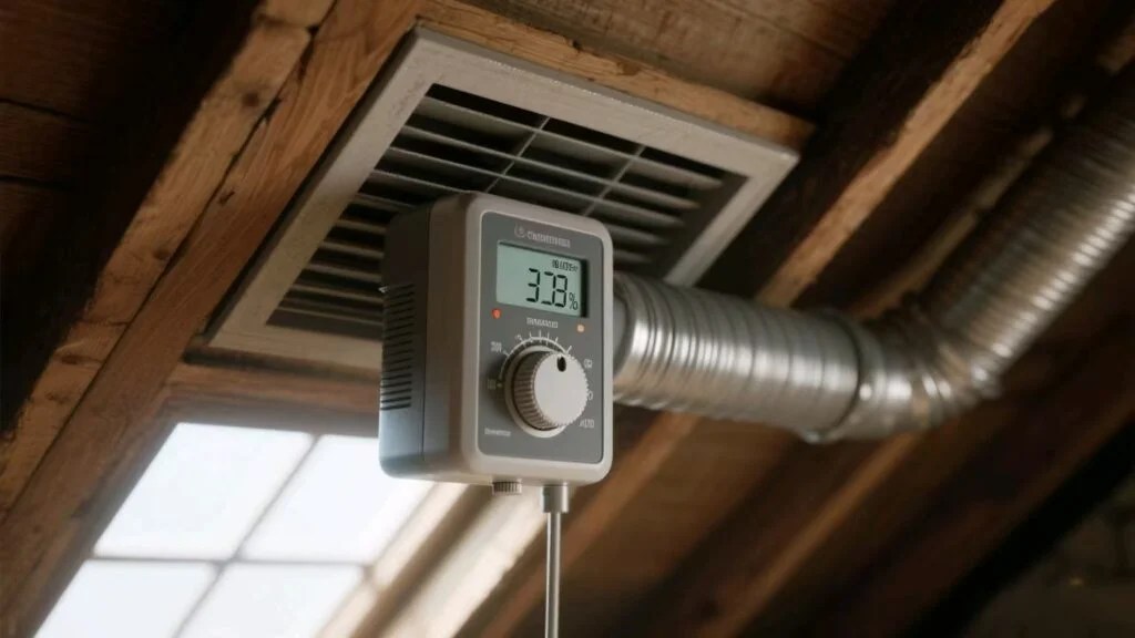 Attic Fan Humidistat Control for Optimal Indoor Humidity Management