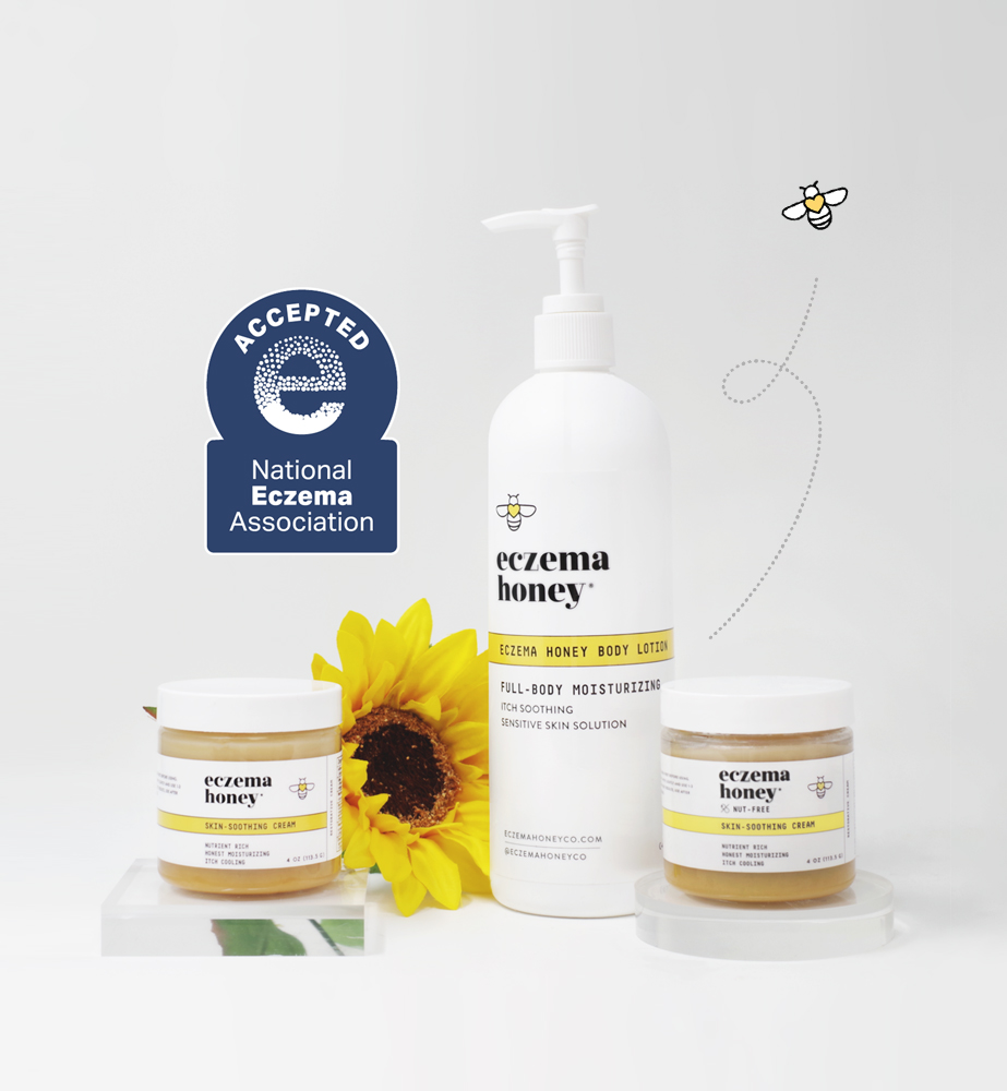 The National Eczema Association has awarded its Seal of Acceptance to Eczema Honey Yakymour