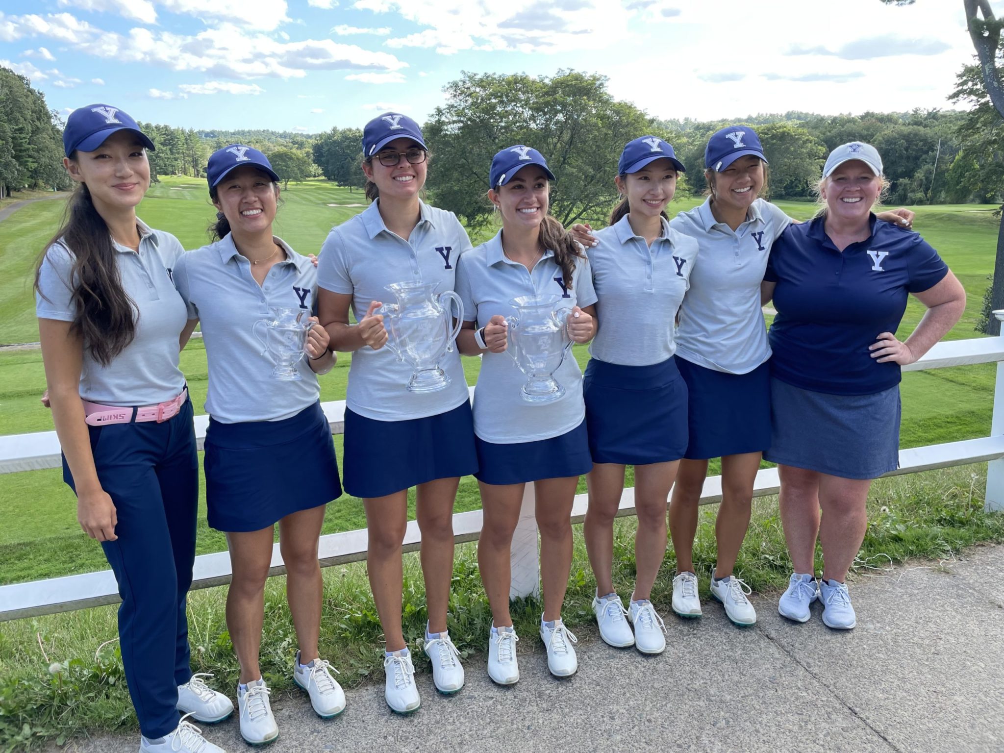 WOMEN’S GOLF Yale wins BC Invite; first tournament since March 2020