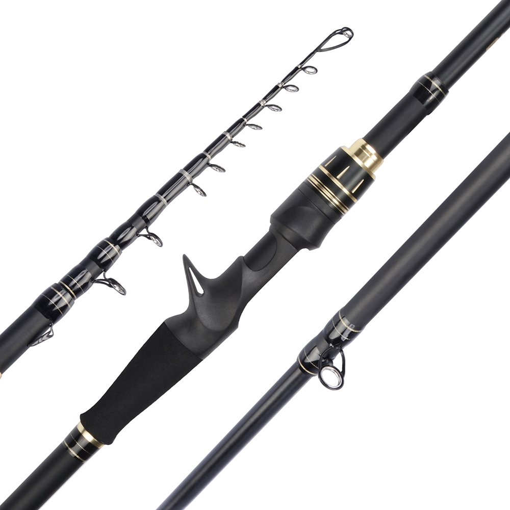 Carbon fibre spinning casting telescopic rods Fishing Tackle Store