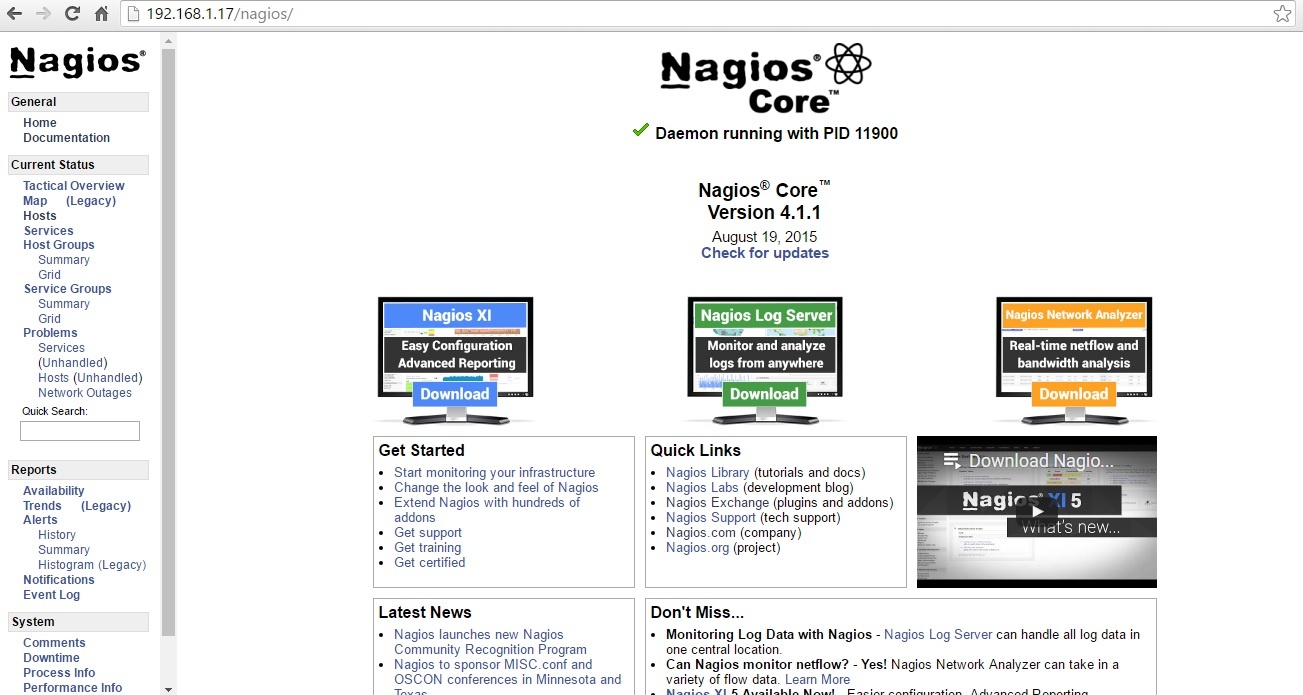 How To Install Nagios core 4 on Ubuntu 16 LTS YallaLabs