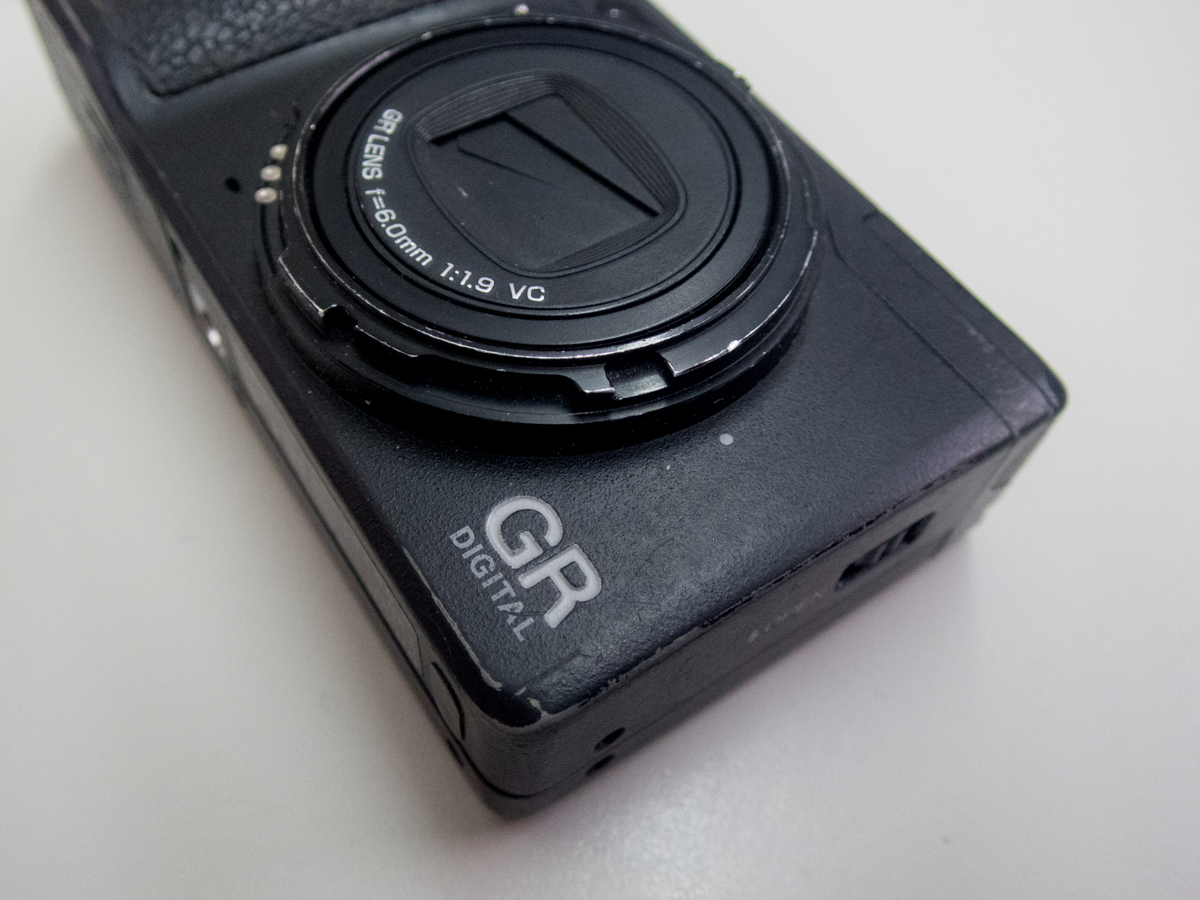 GR DIGITAL IVのグリップがべたべたするので修理に出しました。 山とカメラと僕の覚書