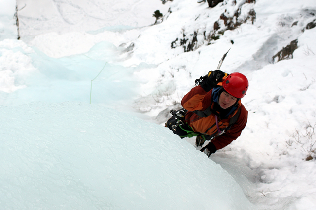 Lead Ice Climbing Course Canada Ice Climbing Leader Course