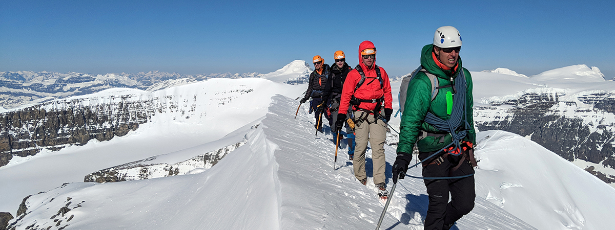 Jasper Climbing Course Mountaineering Course for Beginners