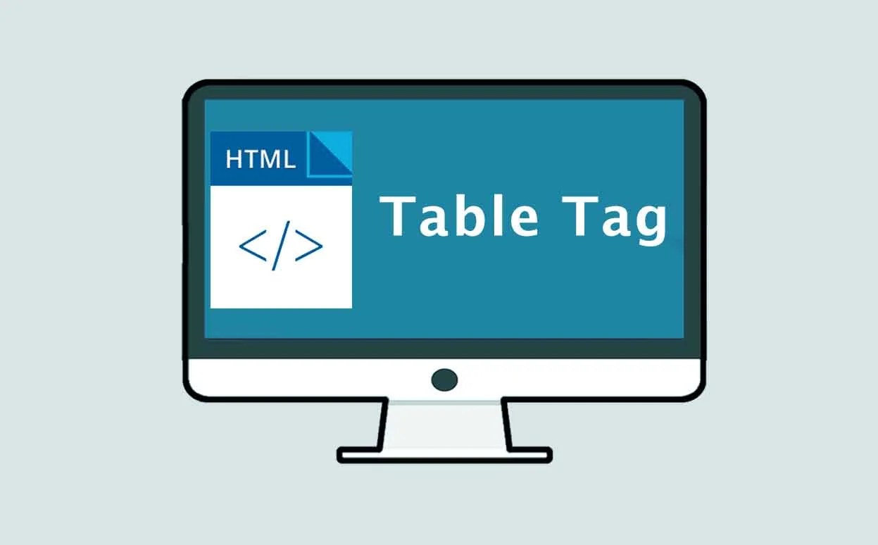 HTML Table Tag Element Yamsoti Design Master