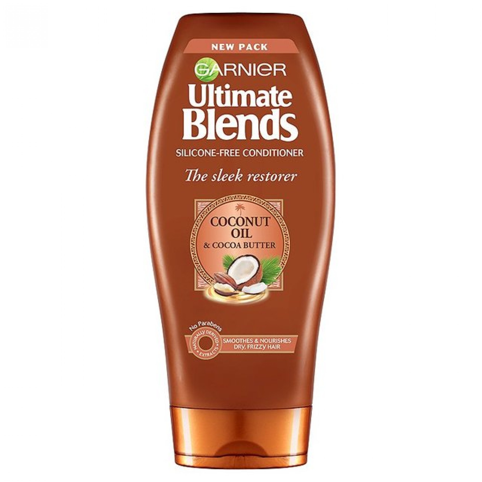 Garnier Smoothing Conditioner with Coconut Oil & Cocoa Butter Yanboo3