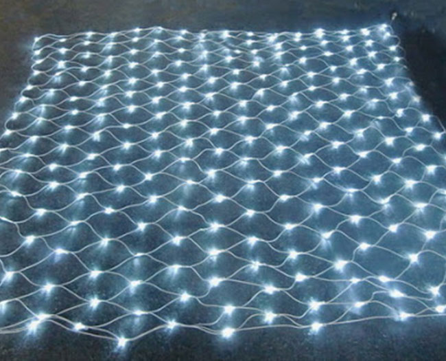 White LED Net Lights Outdoor Christmas Decoration YanDecor