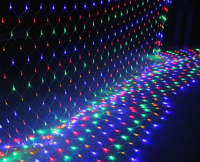 Multi Color LED Net Lights for Outdoor Decoration YanDecor