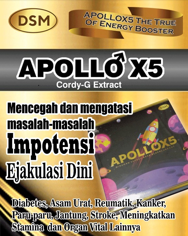 Apollo 12 Fimz Edisi Terbaru Apollo X5 The True Of Energy Booster