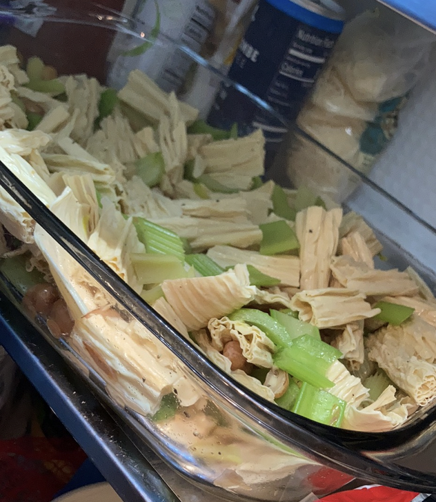 [Recipe] Tofu Skin/Yuba Salad