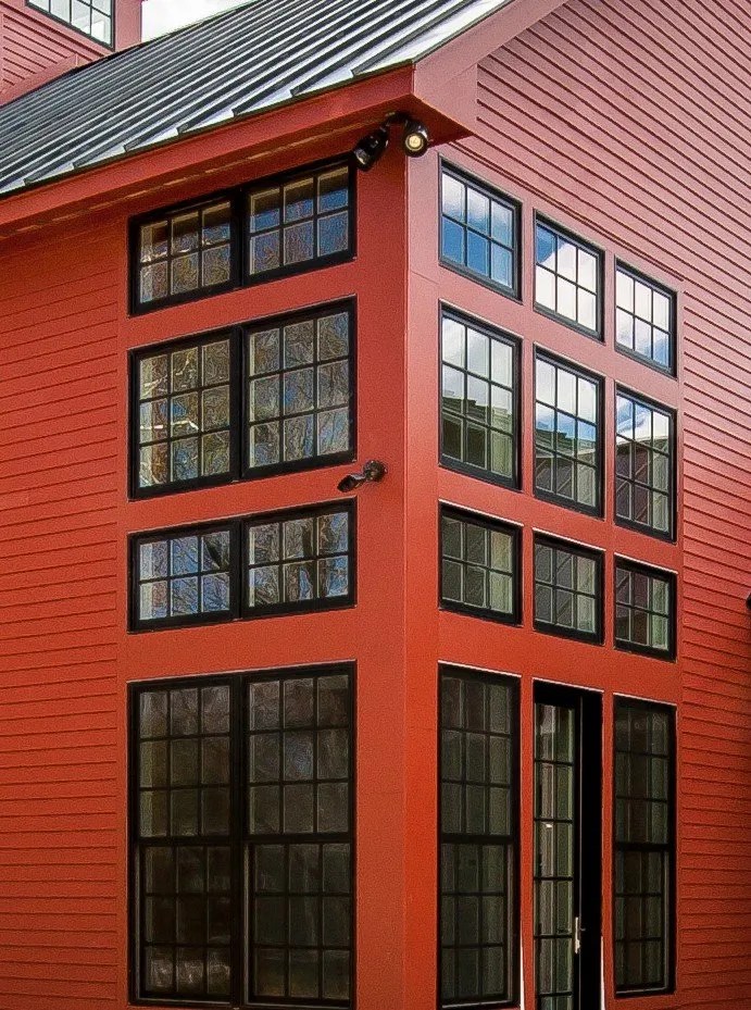 The Bancroft is a New England barn style home by Yankee Barn