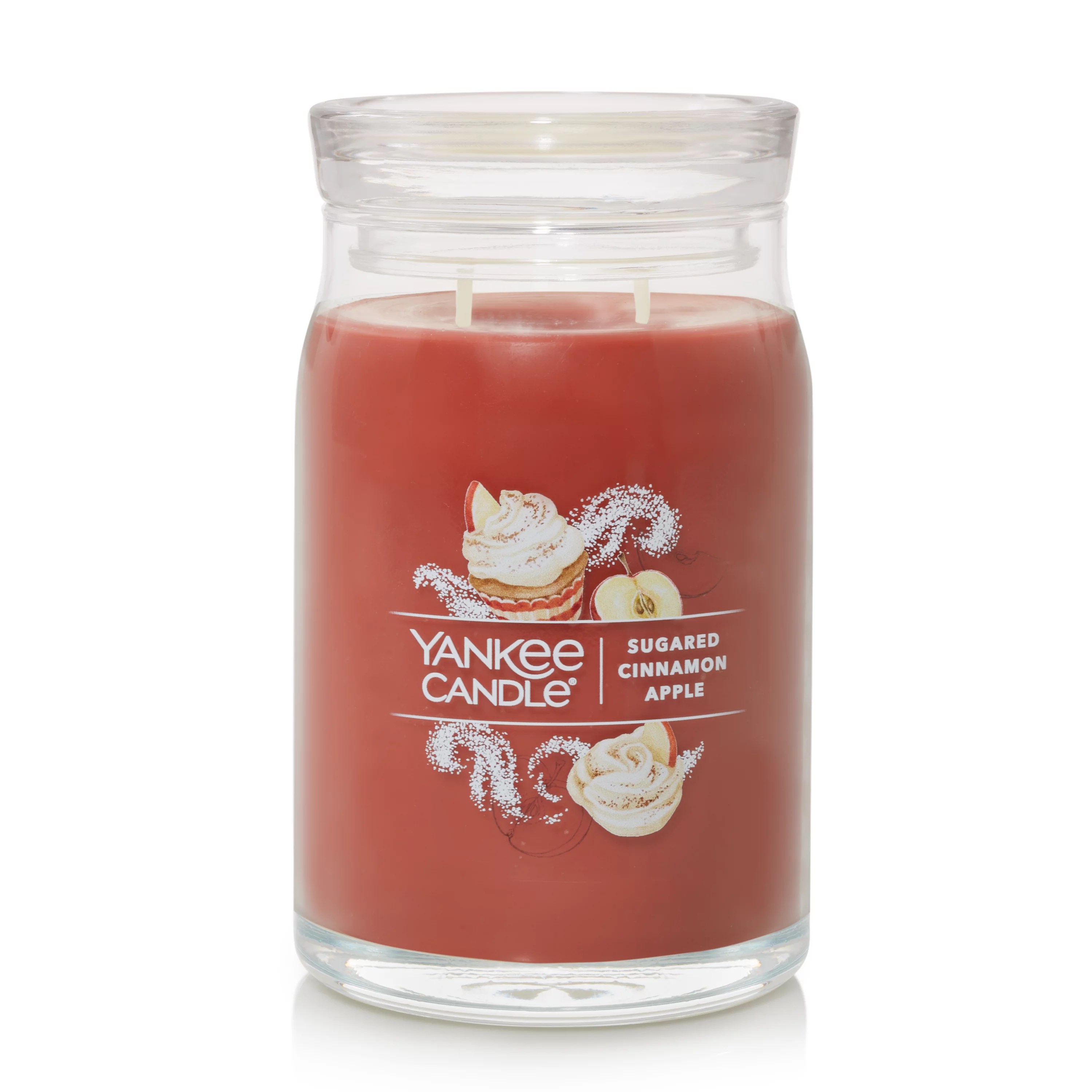 Sugared Cinnamon Apple 20 oz. Signature Large Jar Candle Signature