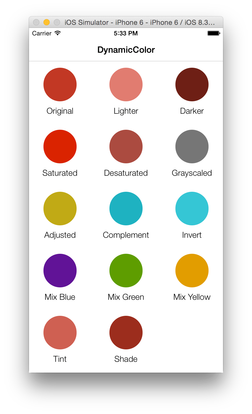 GitHub yannickl/DynamicColor Yet another extension to manipulate