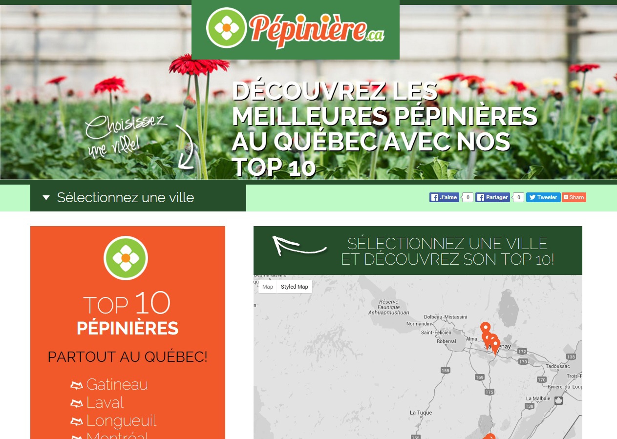 Top 10 des meilleures pépinières à Laval