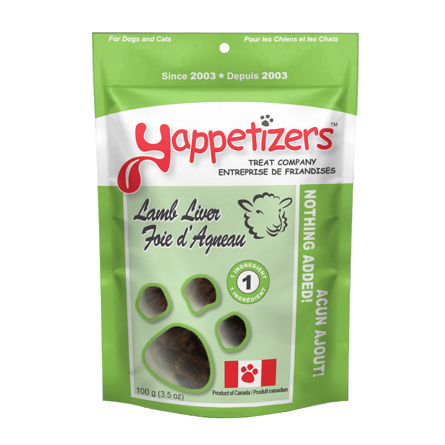 Lamb Liver Dog Treats Yappetizers Treat Company