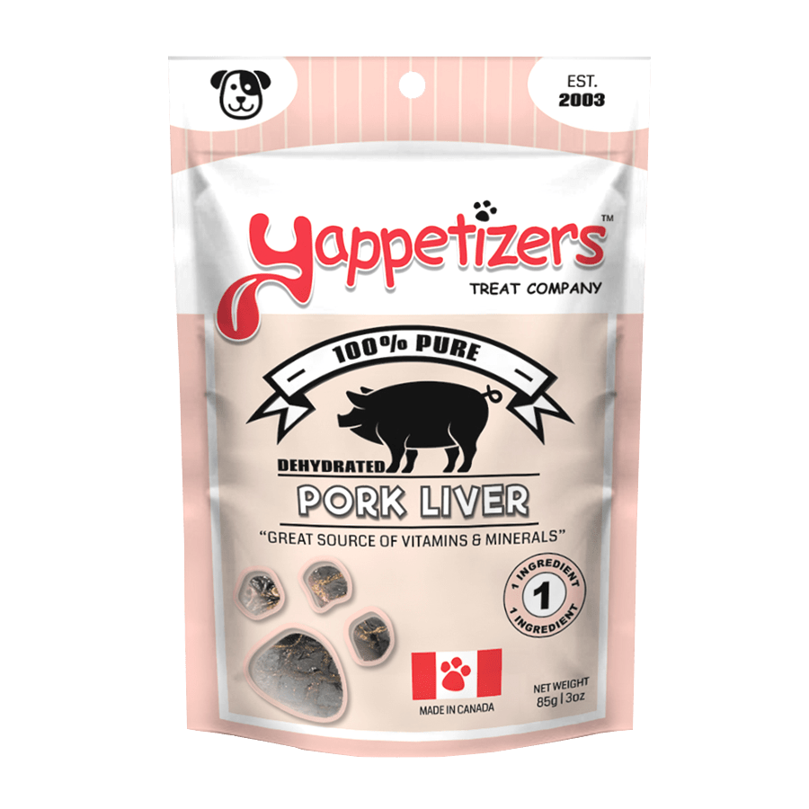 Pork Liver Dog Treats Yappetizers Treat Company