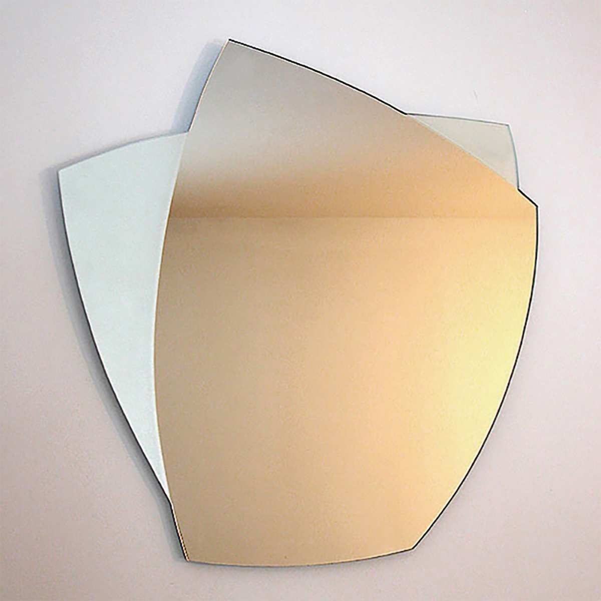 Modern Abstract Wall Mirror Yarbough Design