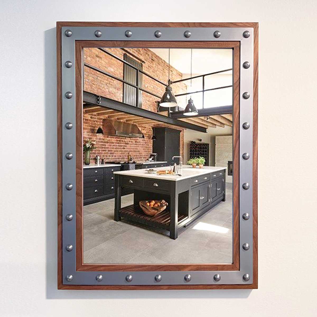 Urban Hardwood Wall Mirror