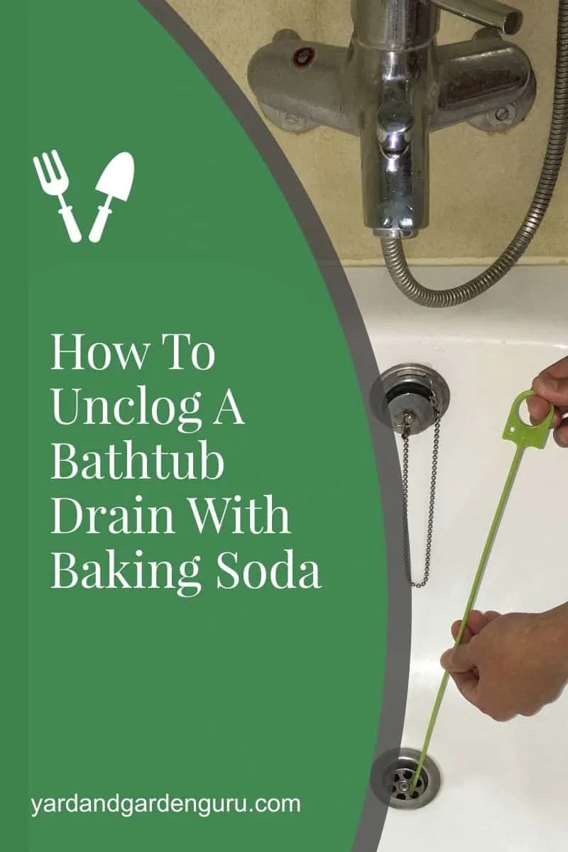 How To Unclog A Bathtub Drain With Baking Soda