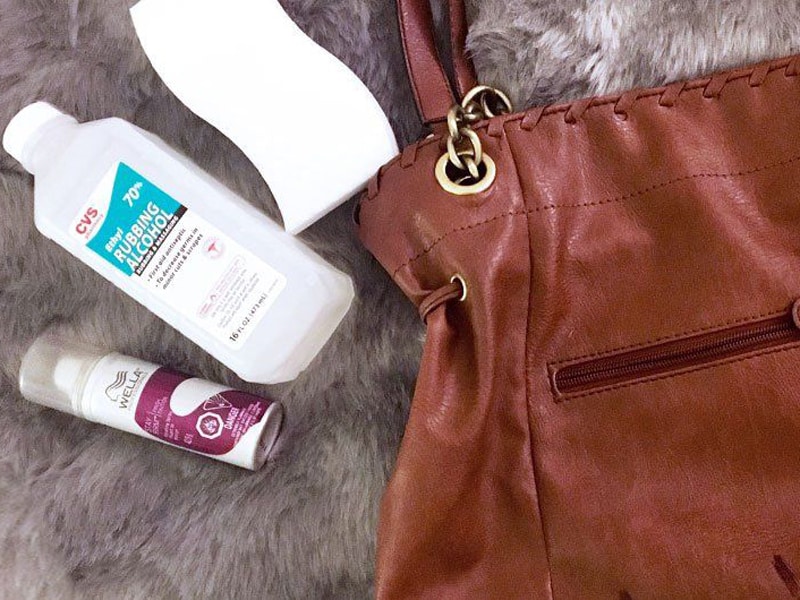 How to Clean Water Stain from Leather Bag