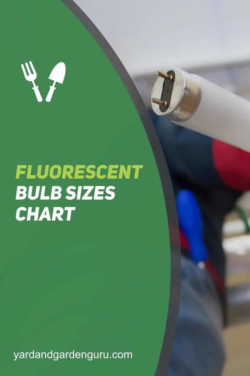 Fluorescent Bulb Sizes Chart