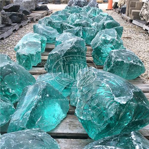 Crystal Decorative Glass Rocks Shelly Lighting