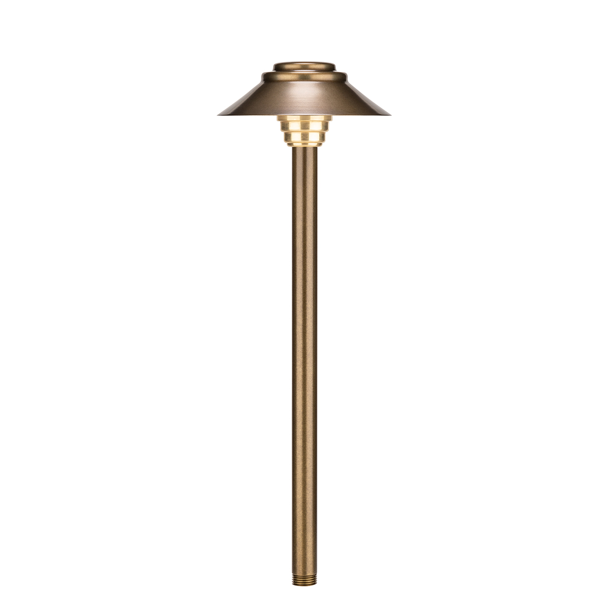 2128BSO Olde Brass Path and Area Light by Vista Lighting