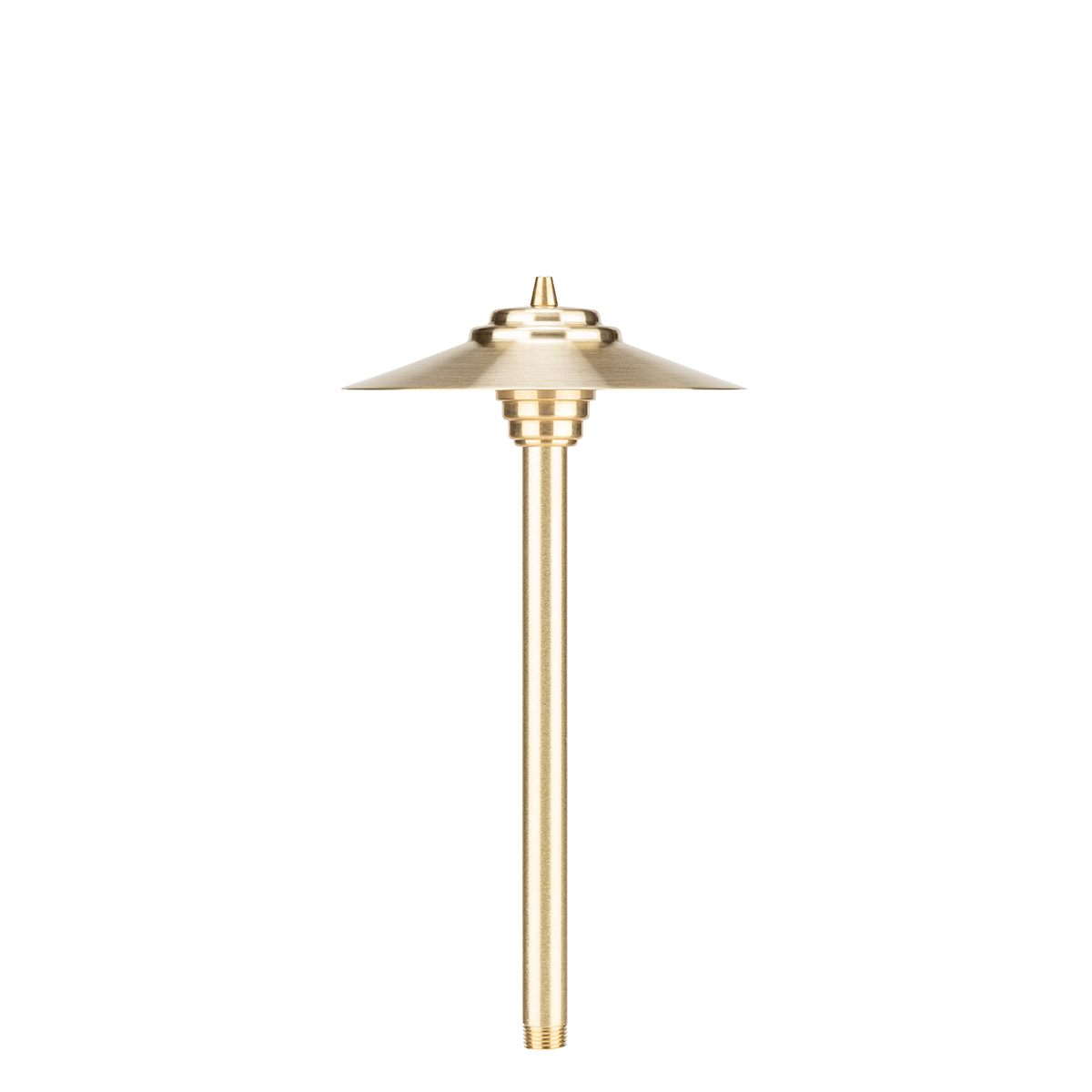 2130BSN Brass Path and Area Light by Vista Lighting YardIllumination