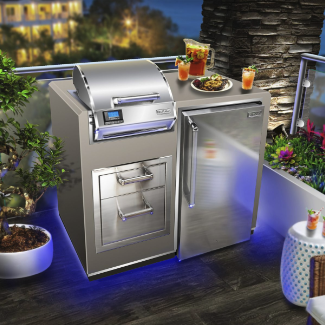 Electric Grill Island Bundle by FireMagic YardIllumination