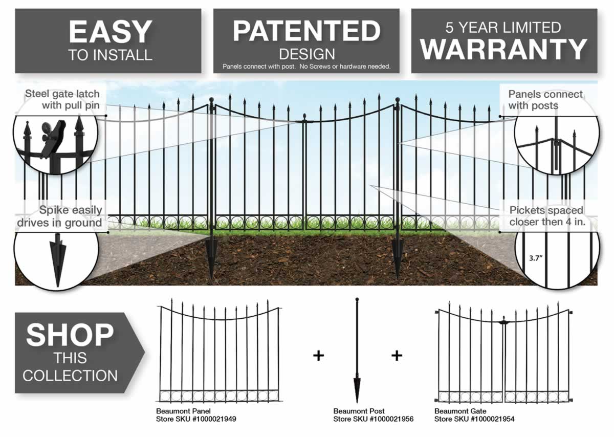 Yardlink Fences, Residential Fencing, Aluminum Fence Systems