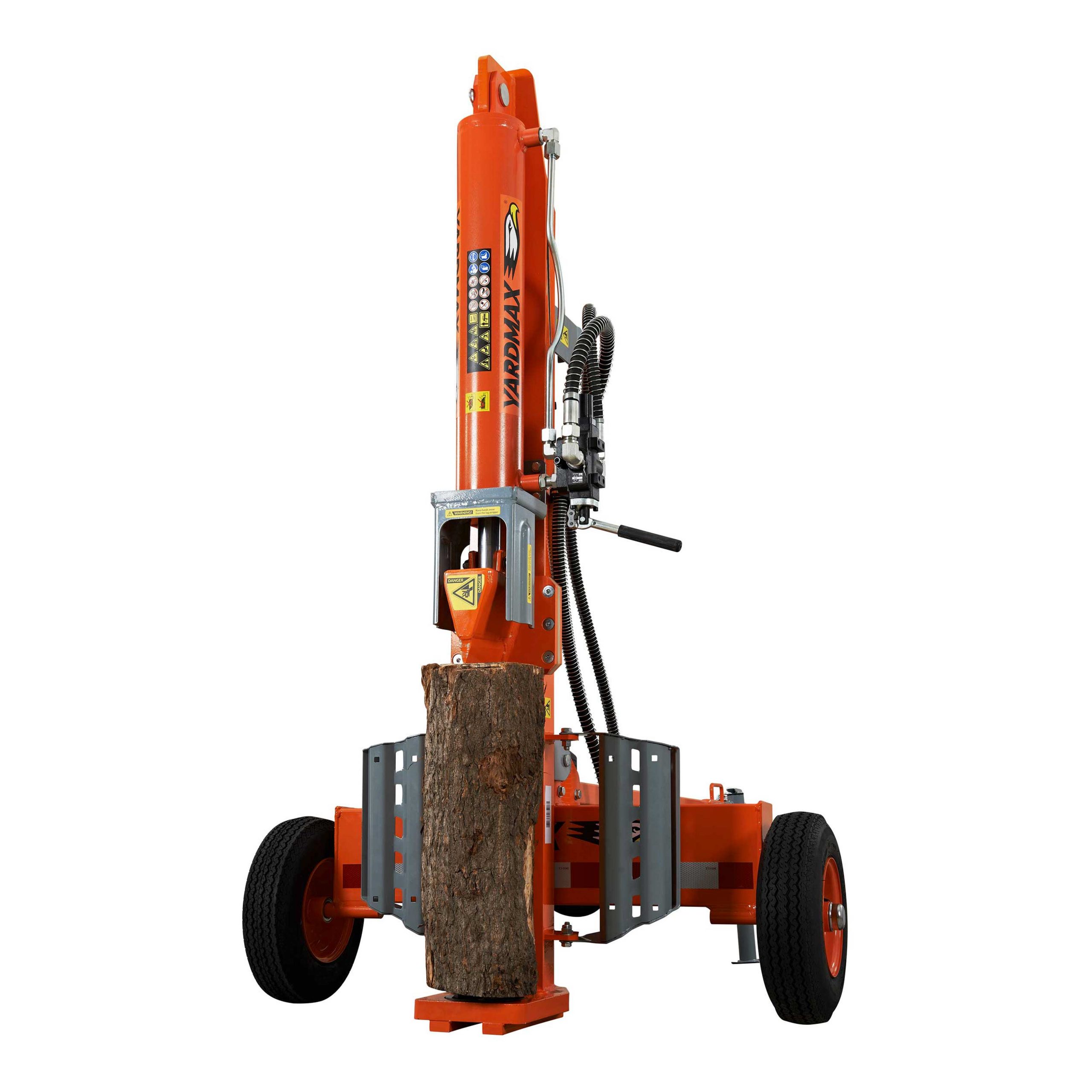 Gas Powered Log Splitter Full Beam